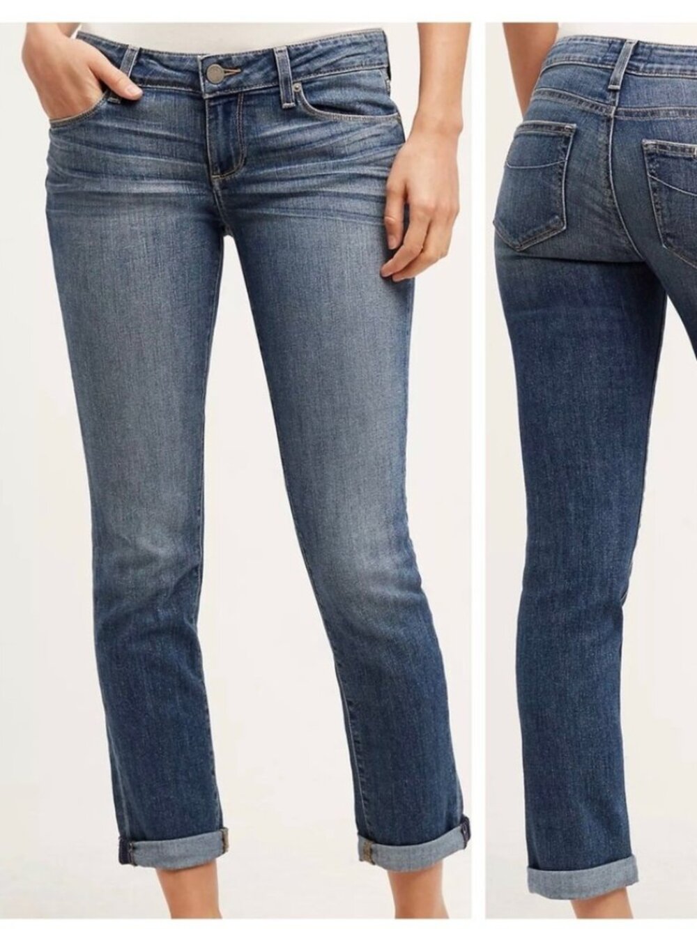 Paige Jimmy Jimmy Skinny Jeans Ladies 28 Tigerlilly Made in the USA